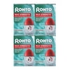4 Pack Rohto Max Strength Redness Relief Eye Drops, 0.4 Oz Each