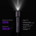 thumbnail image 2 of PHILIPS SFL1236 Linternas Recargables, Linterna LED S&uacute;per Brillante, Linterna de Mano T&aacute;ctica USB con 4 Modos de Luz Potente luz de Flash para Camping Senderismo, 2 of 7