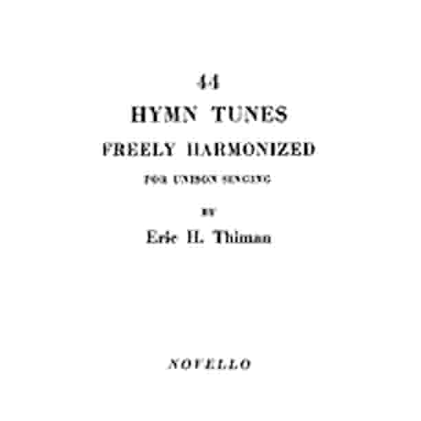 44 Hymn Tunes Freely Harmonized Walmart Com Walmart Com