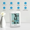 thumbnail image 3 of Newentor Portable Indoor Outdoor Thermometer, Wireless Weather Station with 1 Remote Sensor, Temperature and Humidity Monitor, ℉/℃ Switchable, Air Comfort Indicator, White, 3 of 10
