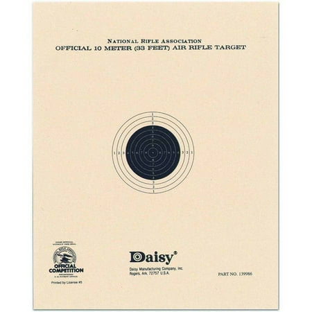 Daisy Pellet Target Brown 10 Meter