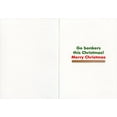 thumbnail image 2 of 1 Funny Christmas Card with Envelope - Giftwrap Tube C7068XSG, 2 of 2