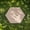 Beige, variant on Hexagon Plastic Stepping Stone Walkway Paver for Garden Grass Yard