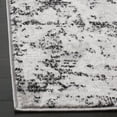 thumbnail image 3 of SAFAVIEH Skyler Joisse Abstract Runner Rug, Charcoal/Ivory, 2' x 8', 3 of 8