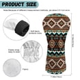 thumbnail image 6 of Pzuqiu Aztec Print Golf Club Headcovers for Men PU Leather Portable Golf Head Covers for Woods and Drivers Protect Against Scratches and Damage, Brown, 6 of 8