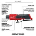 thumbnail image 2 of Milwaukee 2409-20 M12 FUEL Brushless Lithium-Ion Cordless Low Speed Tire Buffer (Tool Only), 2 of 13
