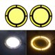 thumbnail image 1 of 2 luces LED COB para coche, DRL, intermitentes automáticos, forma redonda, estilo de coche, luz diurna, 1 of 5