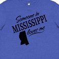 thumbnail image 4 of Inktastic Someone in Mississippi Loves Me Youth T-Shirt, 4 of 5