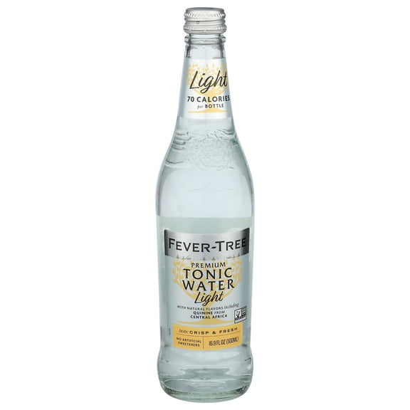 Fever Tree Naturally Light Tonic Water 16.9 Fz - Pack Of 8