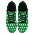thumbnail image 2 of St Patricks Day Shoes for Women Men Running Sneakers Breathable Casual Sport Tennis Shoes Black Size 6, 2 of 5