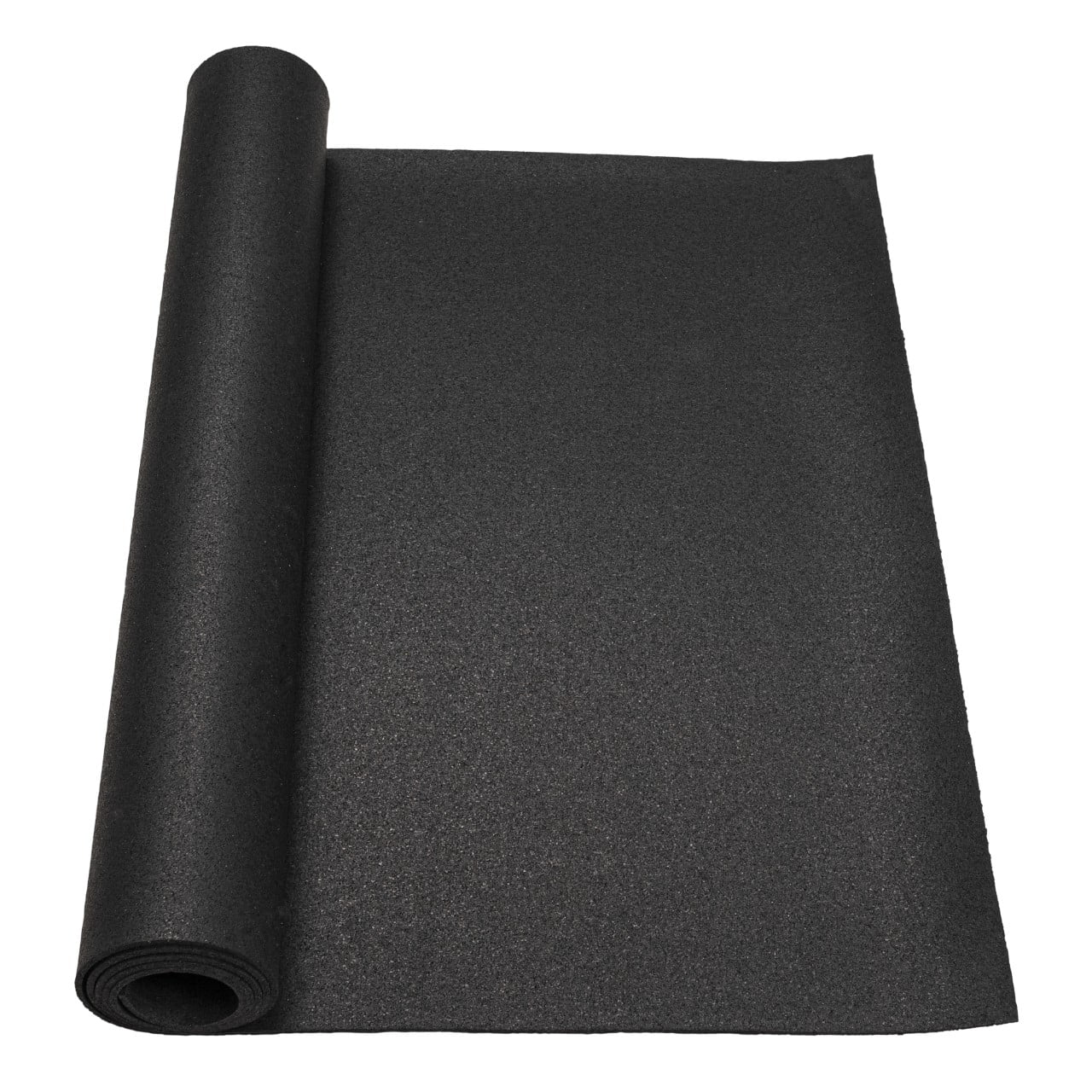 Aldhurst Black Rubber Utility Mat 36"x48" (0.24-inch Thickness 12 Sq ft) for Home, Garage, Gym Floor