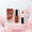 B, variant on Kokovifyves A Long-Lasting Crease-Proof Liquid Eyeshadow Glimmer Liquid Shadow Eyeshadow Long Lasting Natural Blendable Eyeshadows Makeup for All Types 3ml