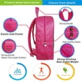thumbnail image 4 of Mochilas Escolares Con Estampado De Arcoíris Para Niñas Y Niños, Mochilas Para Adolescentes Con Correa Ajustable Para El Hombro Minnieouse AP007367-04, 4 of 6