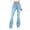 Light Blue 1, variant on hotojiny Womens Flare Jeans Mid Waist Bell Bottom Jeans with Pockets Stretchy Denim Bootcut Pants for All Seasons