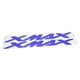 thumbnail image 5 of Par de pegatinas con emblemas de motocicleta tridimensionales para XMAX 125, 250 y 400 (azules), 5 of 14
