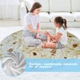 thumbnail image 2 of Manta de burritos para adultos y niños, manta de tortilla de 47/60 pulgadas, manta de taco de franela suave realista, manta de tortilla perfectamente redonda, toalla de playa gigante/manta de picnic Adepaton CJWUS-4299, 2 of 8