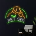 thumbnail image 3 of Handmadetneonsign Pet Spa Neon Light, Dog Cat Led Light, Pet Store Led Sign, Pet Shop Neon Sign, 3 of 5