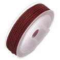 thumbnail image 3 of Unique Bargains Twisted Nylon Twine Thread Beading Cord 3mm 7M/23 Feet Extra Strong Braided Nylon String, Dark Red, 3 of 6