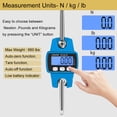 thumbnail image 4 of iMeshbean 660lb Digital Hanging Scale Portable Crane Scale Digital Animal Weight Big Game Scale for Farms Hunting Fishing Travelling Outdoor, 4 of 8