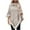 Beige, variant on Womens Furry Poncho Sweaters Trendy Turtleneck Batwing Sleeve Cable Knit Sweater Elegant Casual Fall Solid Color Cape Shawl Sweaters