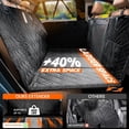 thumbnail image 4 of Seat Cover Hard Bottom - 2025 Upgraded Materials - 6.4mm Support Boards Holds 400lbs -   Hammock for , SUV &  -  Seat Cover for  Seat - Backseat Extender for Dogs, 4 of 7