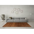 thumbnail image 3 of Ahgly Company Indoor Rectangle Abstract Orange Modern Area Rugs, 4' x 6', 3 of 4