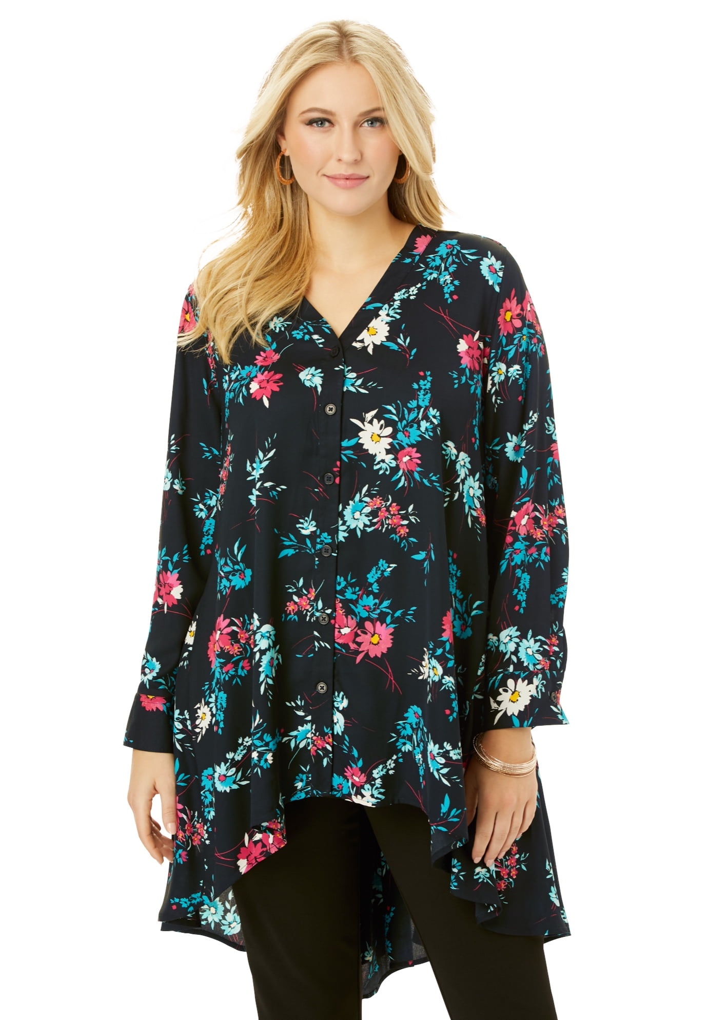 high low plus size