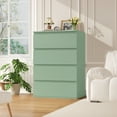 thumbnail image 4 of Homfa 4 Drawer Dresser, Modern Nightstand Chest of Drawers Wood Organizer for Bedroom Living Room，Green, 4 of 7