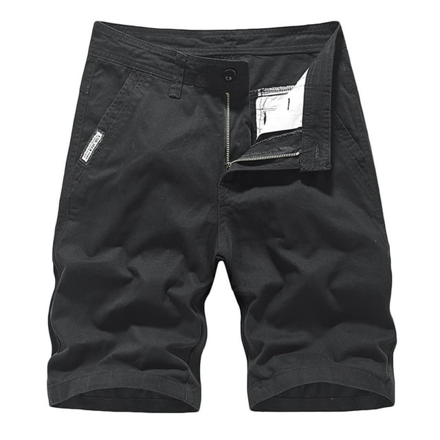 Mens Shorts Mens Size Sports And Leisure Multi-Pockets Relaxed Summer Beach Shorts Pants