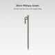 thumbnail image 2 of Estacas Para Tienda 4 Uds. Accesorios para estacas de clavija para tienda de campaña de jardín de uñas para acampar al aire libre (verde militar), 2 of 6