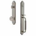 thumbnail image 4 of Grandeur Arc C Grip Dummy Handleset with Bouton Knob, 4 of 5