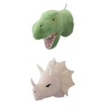 thumbnail image 1 of 2 Piezas de Cabeza de Dinosaurio para Colgar en Pared, Cabeza de , Dibujos Animados en 3D, Habitación de Guardería Sunnimix Decoraciones para colgar en la pared, 1 of 8