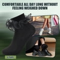 thumbnail image 7 of VEGCOO 6 Pairs Ruffle Ankle Socks – Lace Frilly Cotton Socks, Fashion Princess Style Socks for Women & Girls, 7 of 7
