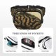thumbnail image 5 of Disketp Surreal Brain Tree Riñonera de Doble Capa, Bolsa de Cintura Ajustable para Viajes, Correr y Senderismo, Riñonera Ligera para Hombre y Mujer, 5 of 9