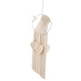 thumbnail image 4 of Tapiz de borlas Borla tejida Tapiz Adorno Accesorios para fotos Fringe Decoración hecha a mano Decoración de la puerta Beige Boho Macrame Colgante de pared para Fanmusic Tapiz de borlas, 4 of 7