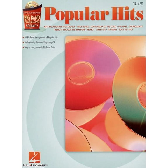 Hal Leonard Big Band Play-Along: Popular Hits - Trumpet: Big Band Play-Along Volume 2 (Other)