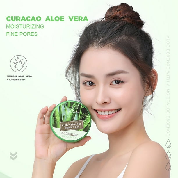 Aloe Vera Gel Moisturizing Lotion Facial Cream Perfectly Plain To India 180ML