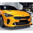 thumbnail image 5 of For 2018-2023 Kia Stinger GT-Line Black Front Bumper Body Kit Spoiler Lip 3PCS, 5 of 5