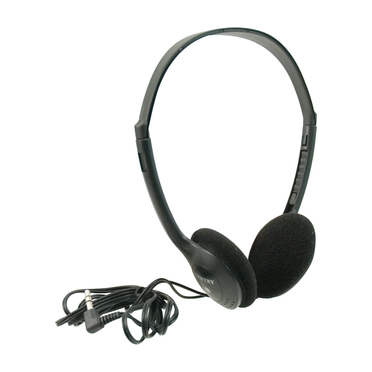 Sentry Lightweight Stereo Headphones H0417 Black