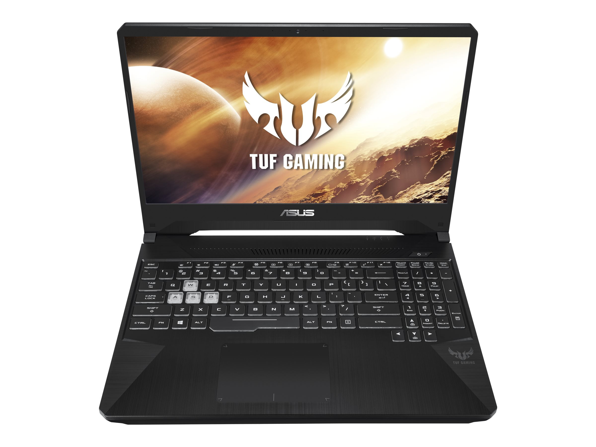 ASUS TUF Gaming FX505DV PB74 - AMD Ryzen 7 - 3750H / up to 4 GHz - Win 10 Home 64-bit - GF RTX 2060 - 16 GB RAM - 512 GB SSD NVMe - 15.6" 1920 x 1080 (Full HD) @ 120 Hz - Ethernet, Fast Ethernet, Gigabit Ethernet, IEEE 802.11b, IEEE 802.11a, IEEE 802.11g, IEEE 802.11n, IEEE 802.11ac, Bluetooth 5.0 - Wi-Fi 5 - black