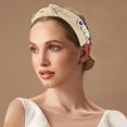 thumbnail image 2 of Ofertas Únicas 1 Pc Diadema Ancha de Corazón Elegante con Diamante Falso para Mujeres y Niñas 6.89"x5.51" Caqui, 2 of 3