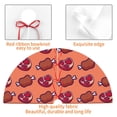 thumbnail image 4 of Yiaed Cartoon Meat Print Christmas Tree Skirt , Tree SkirtsTree Mat for Christmas Winter Holiday Indoor Decorations-36", 4 of 7