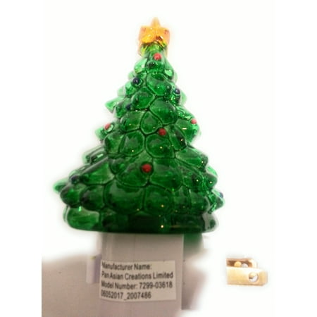 

Christmas Night Light Nightlight Snowman Christmas Tree Cardinal (Christmas Tree)