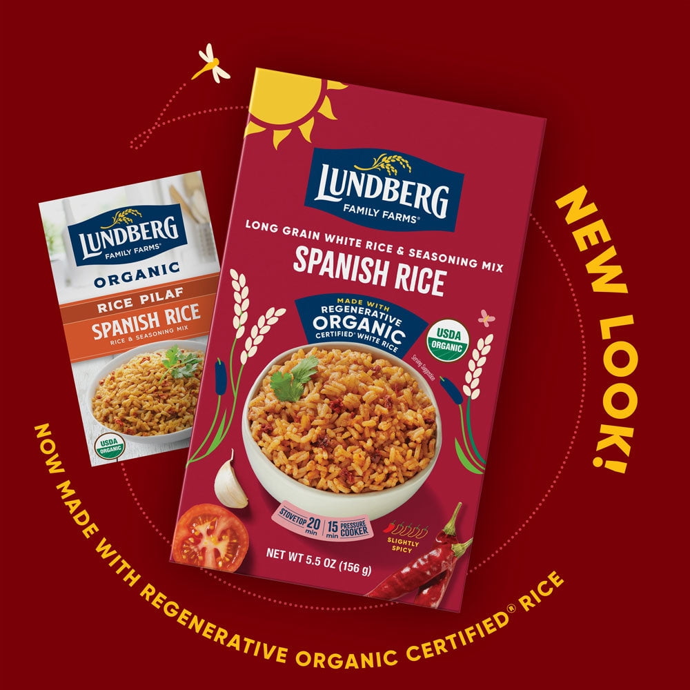 (Pack of 6) Lundberg Organic Spanish Rice, 5.5oz