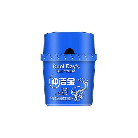 Automatic Toilet Cleaner Deodorizer Effective Lemon Fragrance Blue Bubble Flushing Toilet Spirit Toilet Bowl Cleaner Toilet Tool