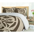 thumbnail image 5 of Ambesonne Tiger Duvet Cover Sets, Big Jungle Predator, 2-Queen, Brown Tan, 5 of 7