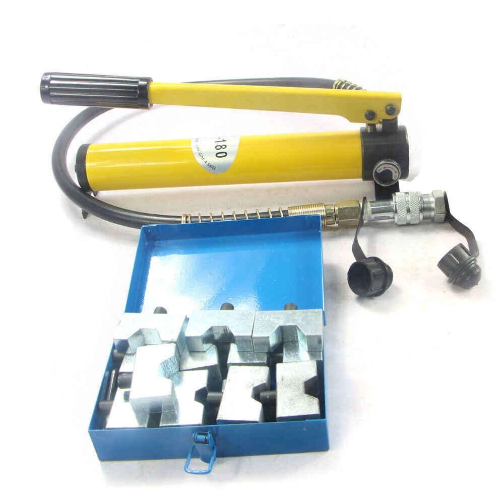 Fichiouy 20T Hydraulic Crimper 360°Head Plier Crimping Tool for Cable Wire Rope 16-400mm2