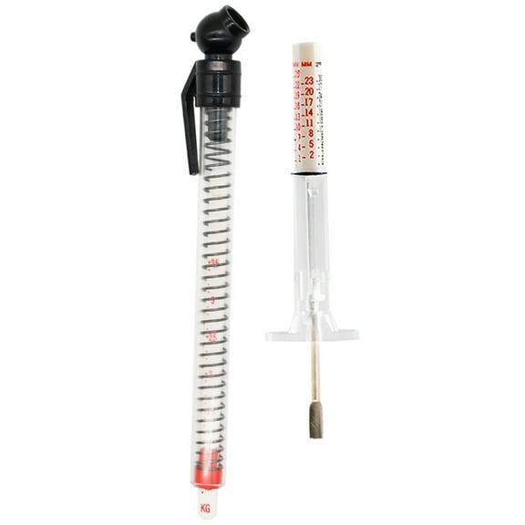 1 Set Tire Tread Depth Gauge for Car Tire Use Accurate Measurement Small and Lightweight Assorted
