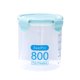 thumbnail image 1 of Tanque De Almacenamiento Sellado De Cocina Tarro de plástico para alimentos con hebilla, caja de almacenamiento sellada transparente para cocina con tapa 800 ml Ehuebsd Libre de BPA, 1 of 4