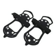 thumbnail image 4 of 10 Tooth Crampons, Stable Grip Lightweight Good Cold Resistance Mountaineering Ice Snow   For Skiing For Outdoor XL Size, 4 of 8